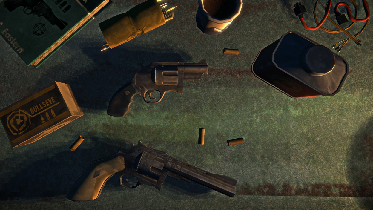 Варианты револьвера в игре The long dark после выпуска третьей части DLC