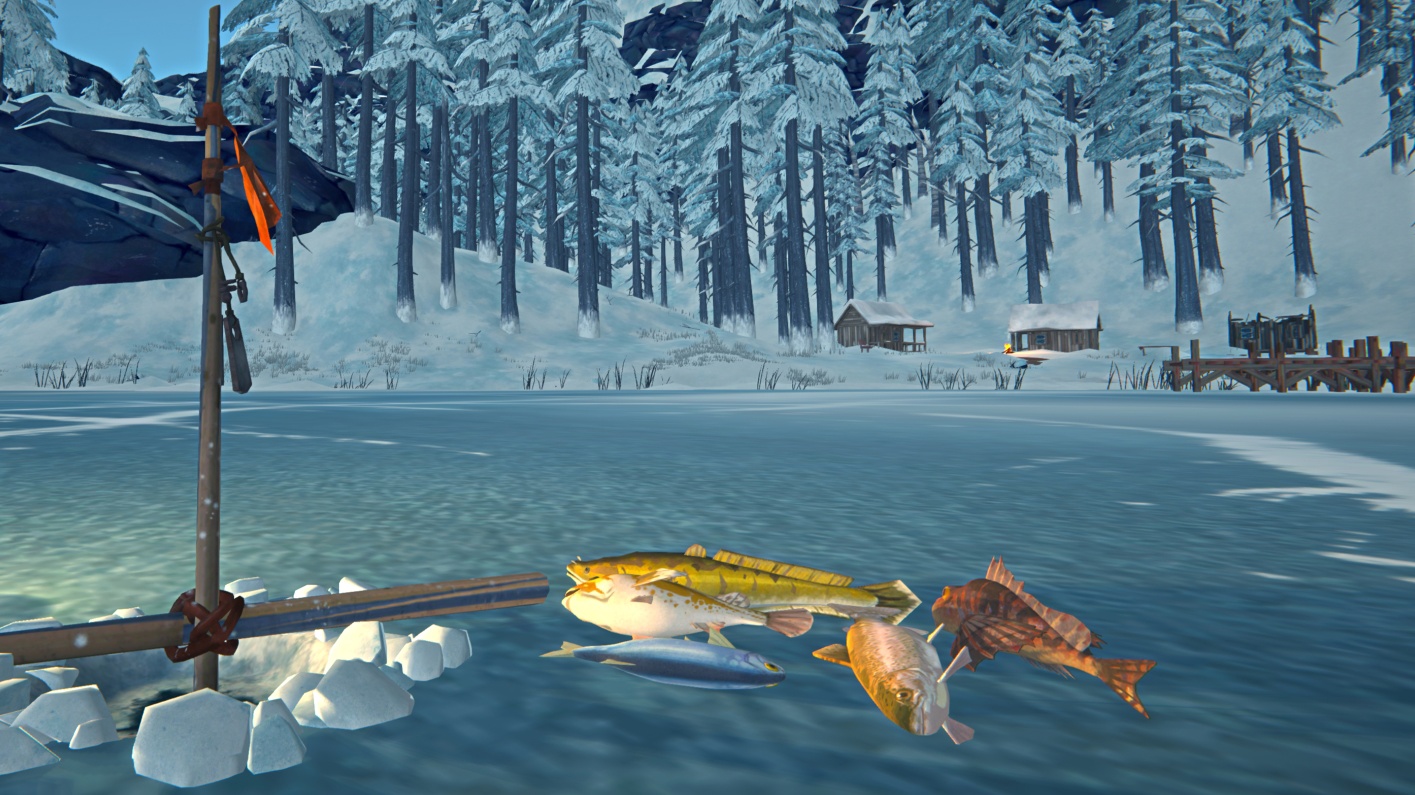 Рыбалка в игре The long dark после выпуска третьей части DLC