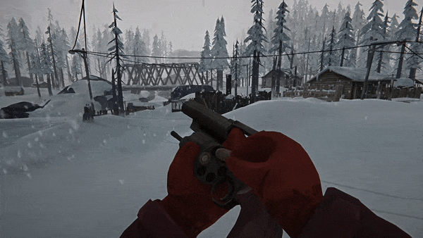 Перезарядка револьвера в игре The long dark после выпуска четвертой части DLC