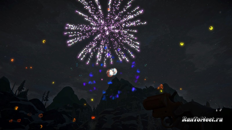 Мод Fireworks позволяет запускать фейерверки в игре The long dark