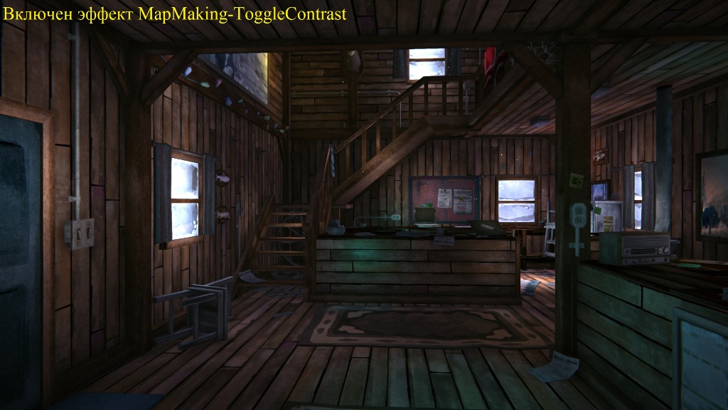 Включен эффект Contrast Enhance в игре The long dark