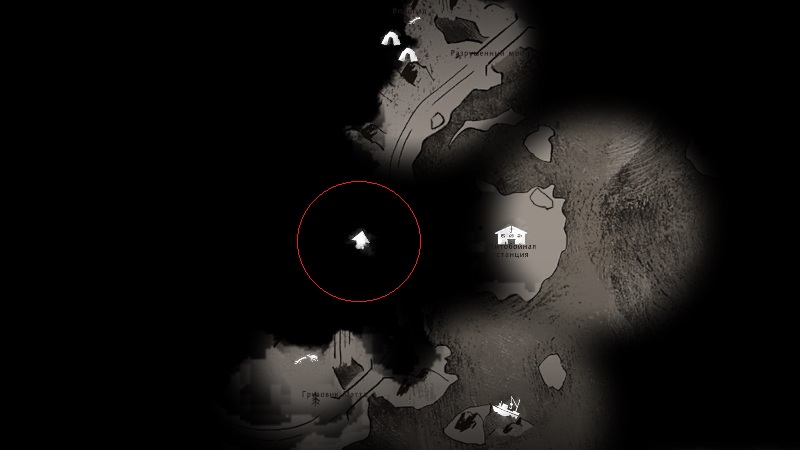 Мод Show Map Location на игру The long dark показывает положение героя на карте