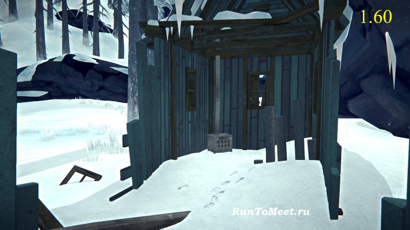 Содержимое домика на Загадочном озере в Зоне ловушек в игре The long dark версия 1.60