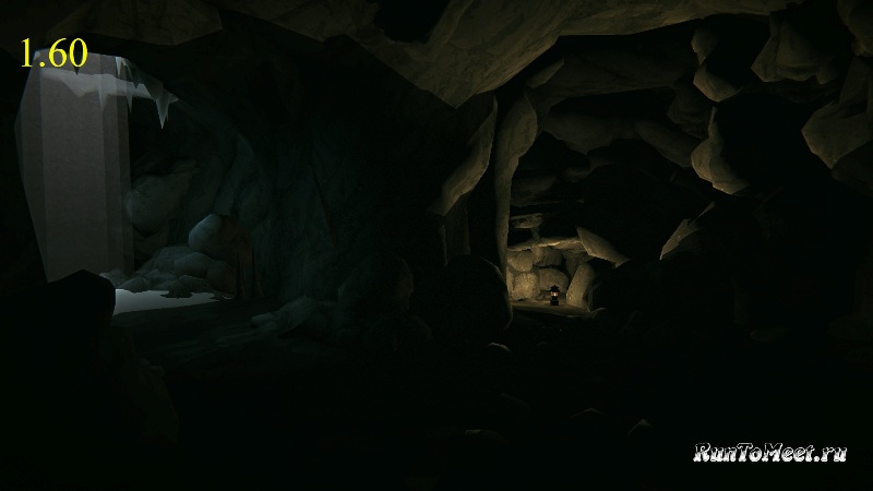 Проход в пещере у водопада, на Отрадной долине, в версии 1.60 The long dark