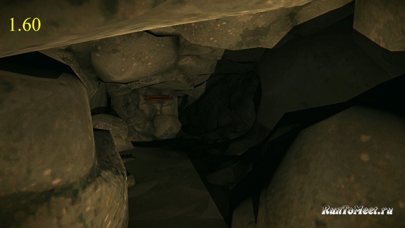 Скрытый проход в пещере у водопада, на Отрадной долине, в версии 1.60 The long dark