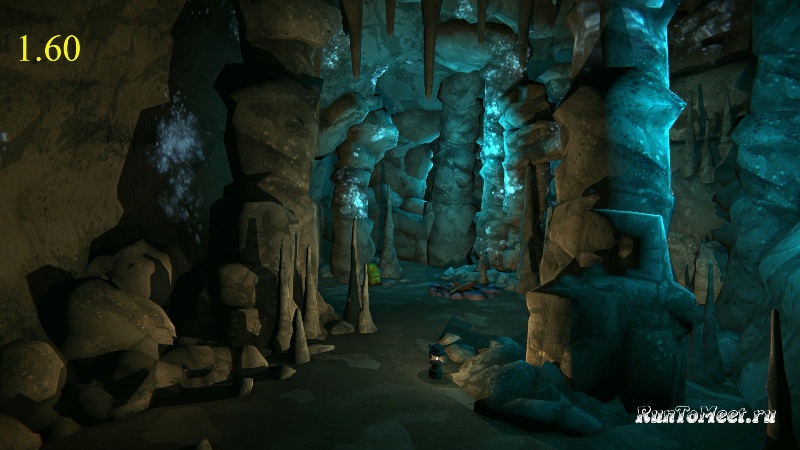 Скрытая область в пещере у водопада, на Отрадной долине, в версии 1.60 The long dark