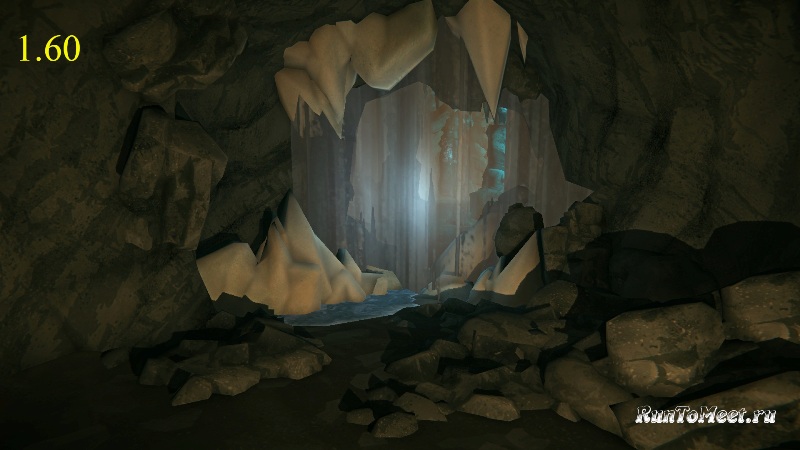 Скрытый путь в пещере у водопада, на Отрадной долине, в версии 1.60 The long dark