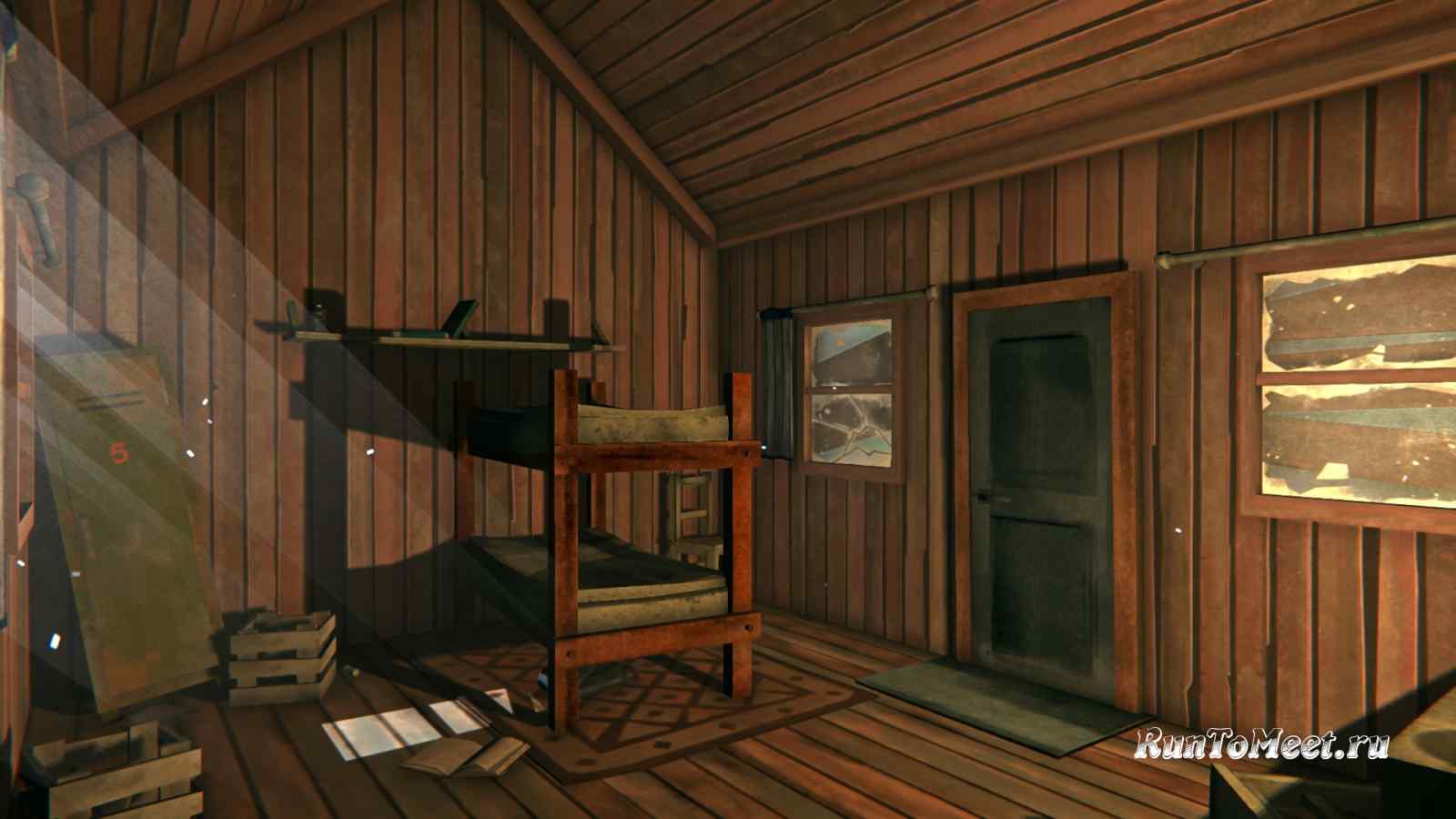 Содержимое дома в Прихоти шахтера на Пепельном каньоне в игре The long dark
